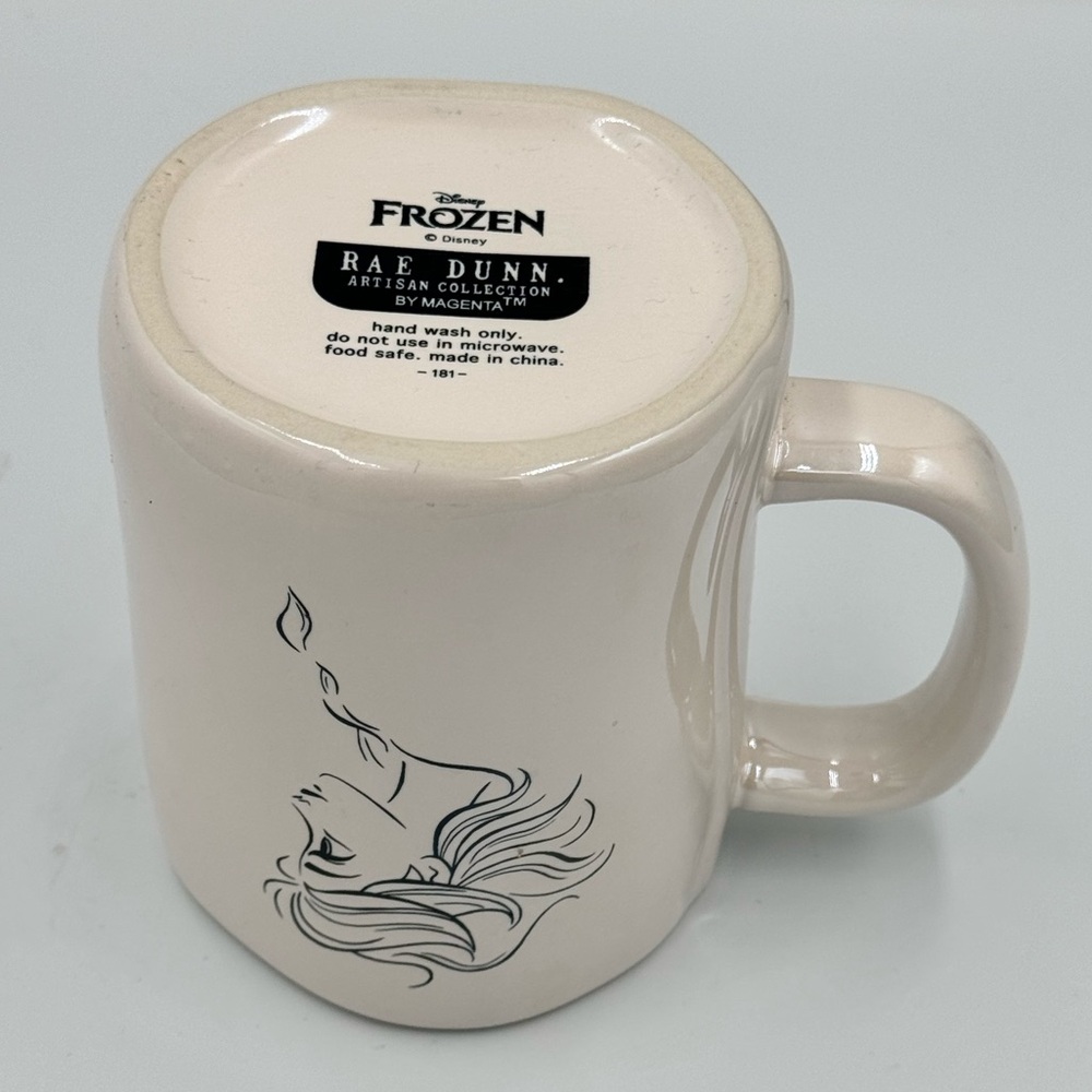Rae Dunn Disney Frozen “LET IT GO” Elsa Iridescent Double Sided Mug - Picture 8 of 9